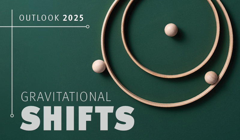 Outlook 2025: Gravitational Shifts